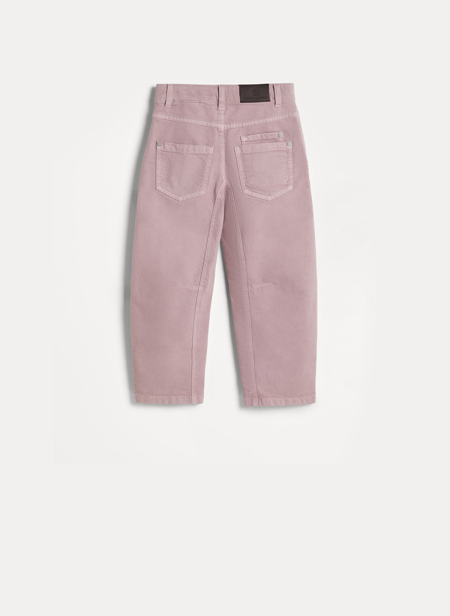 Brunello Cucinelli Kids 12 trousers with monili