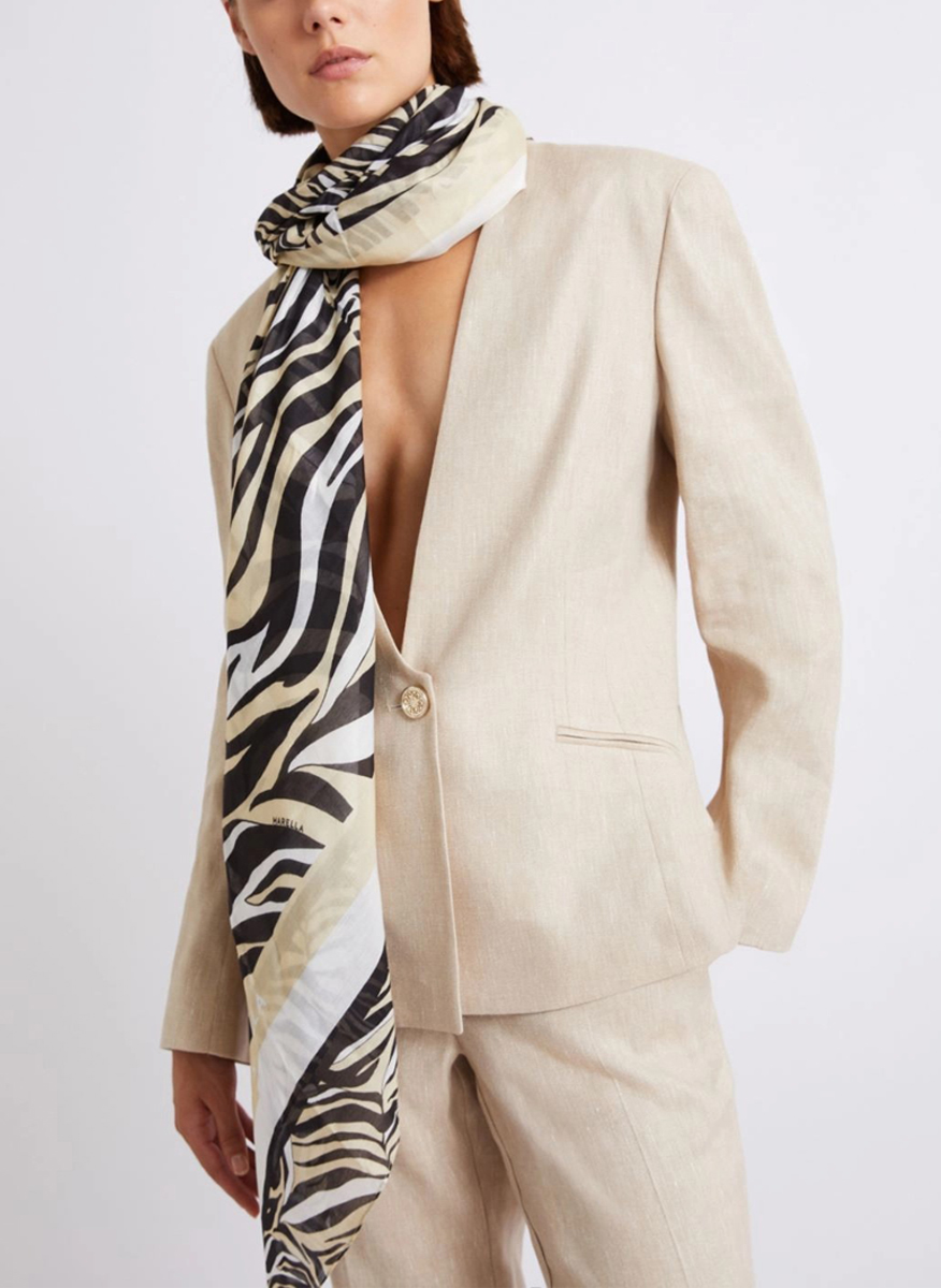 Marella Mlapapiri printed scarf