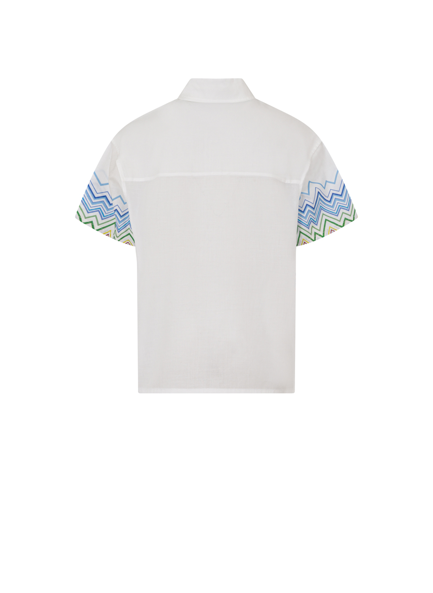 Риза с принт 'Zig-Zag' Missoni Kids