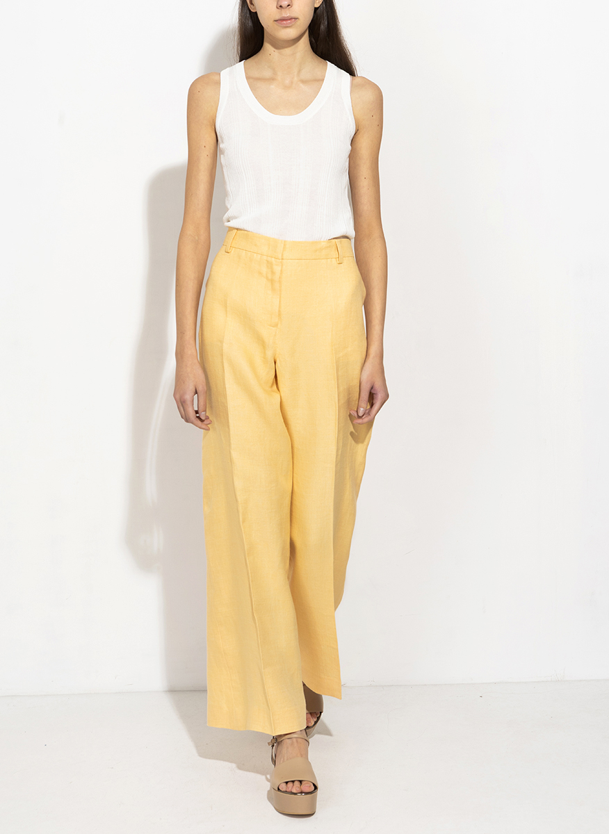 Ленен панталон Weekend Max Mara Wkdmalizia