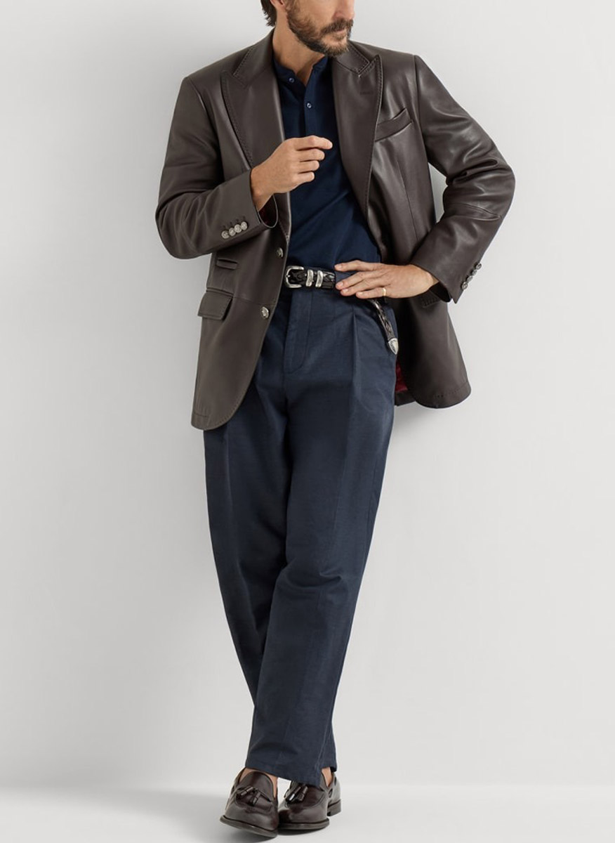 Плетен колан Brunello Cucinelli
