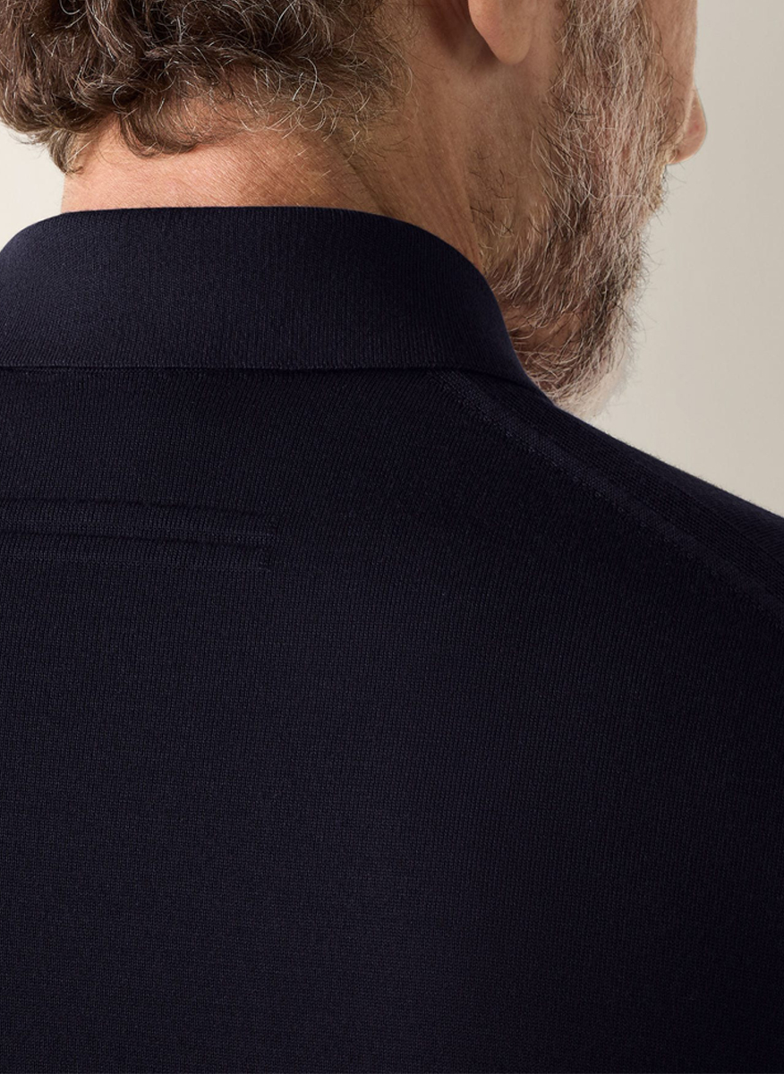 Zegna knitted poloshirt