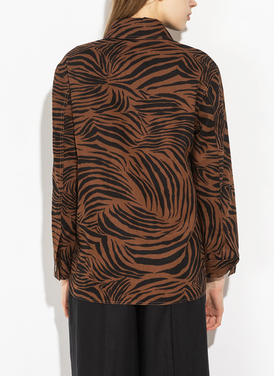 Риза с принт Max Mara Studio Mstpanino