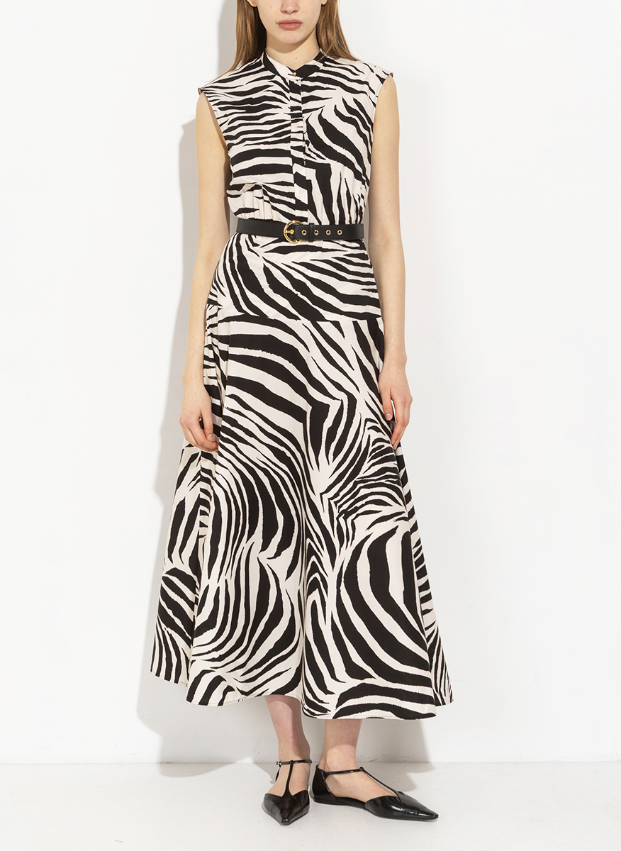 Max Mara Studio Mstwest printed dress