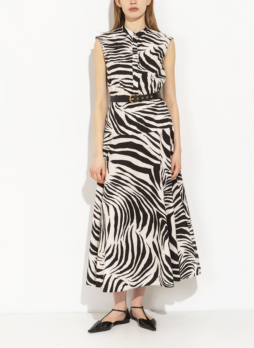 Max Mara Studio Mstwest printed dress