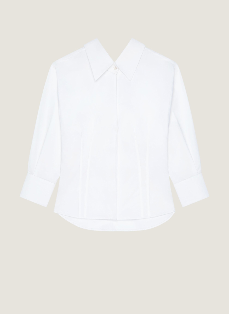 Риза 'Off the shoulder' Givenchy
