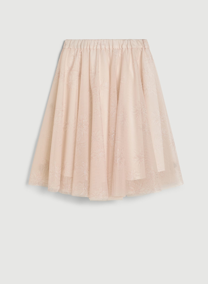 Пола с флорален принт Brunello Cucinelli Kids 12
