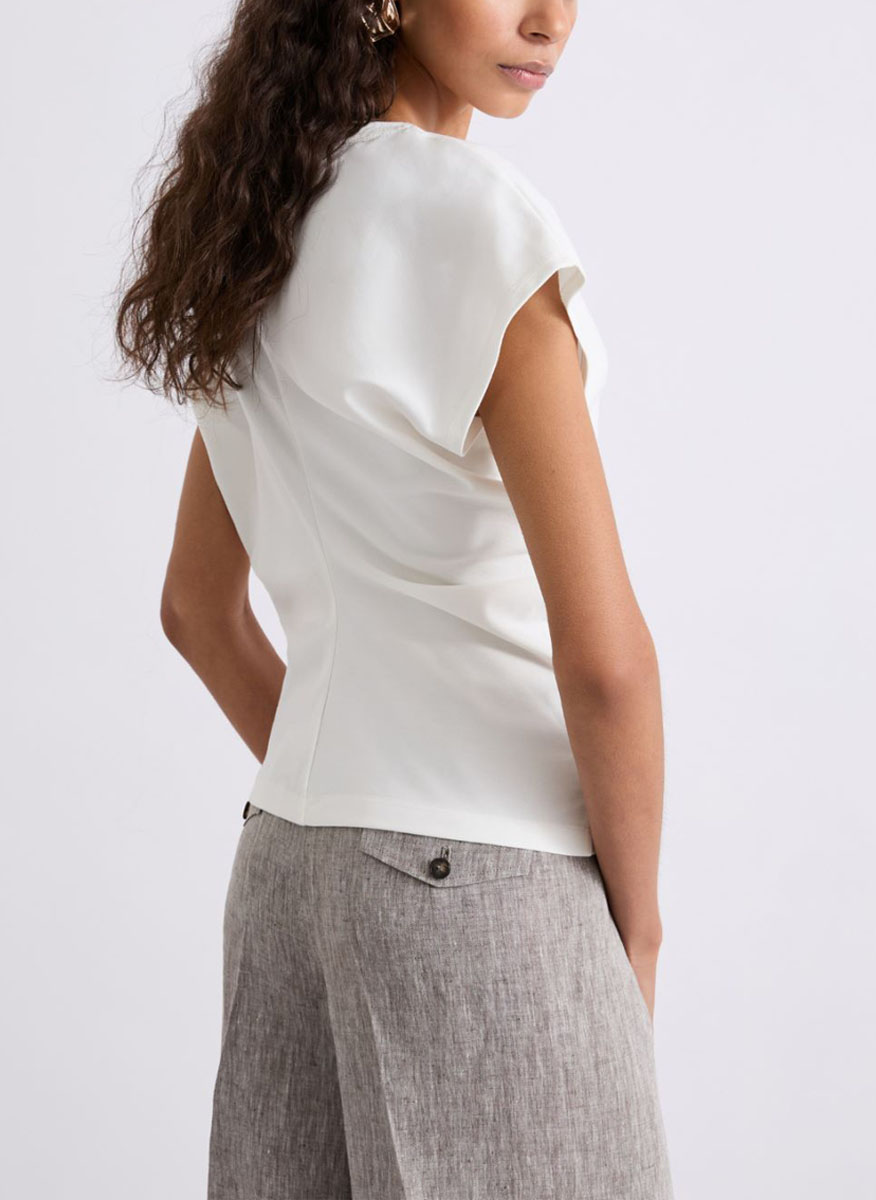 Marella Mlimagma draped T-shirt