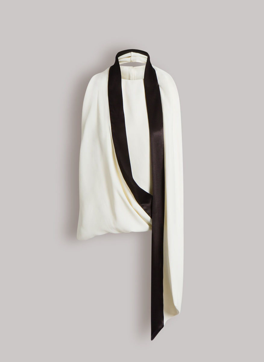 Alberta Ferretti scarf top