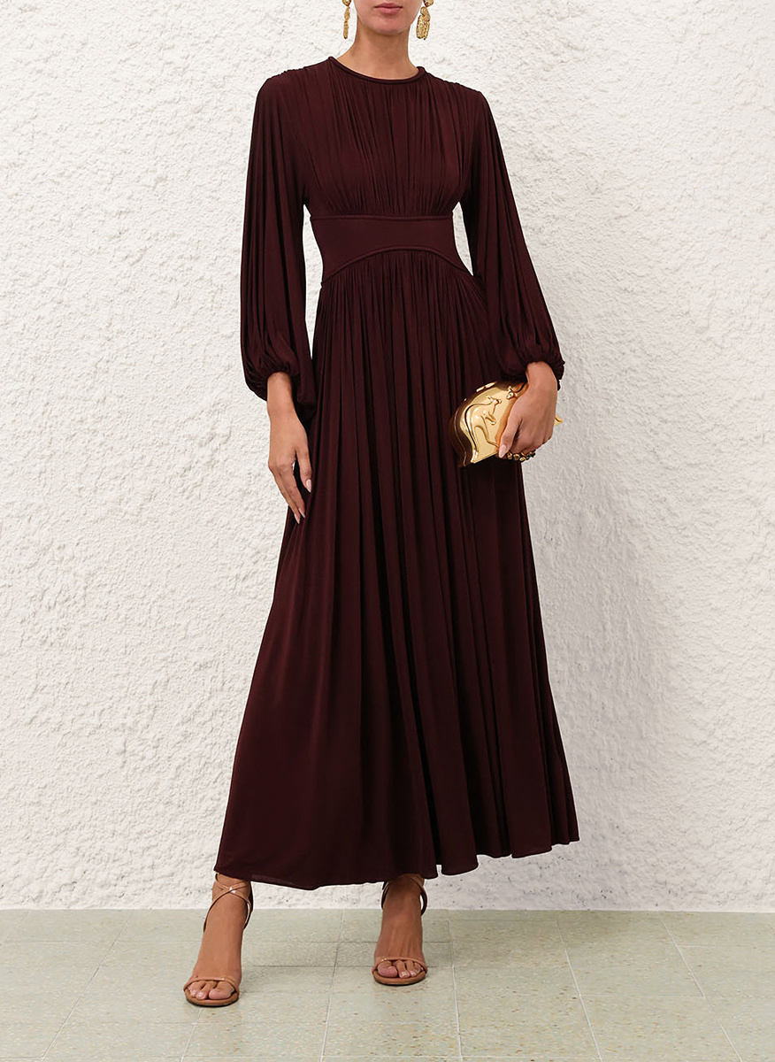 Zimmermann 'Luna' pleated dress