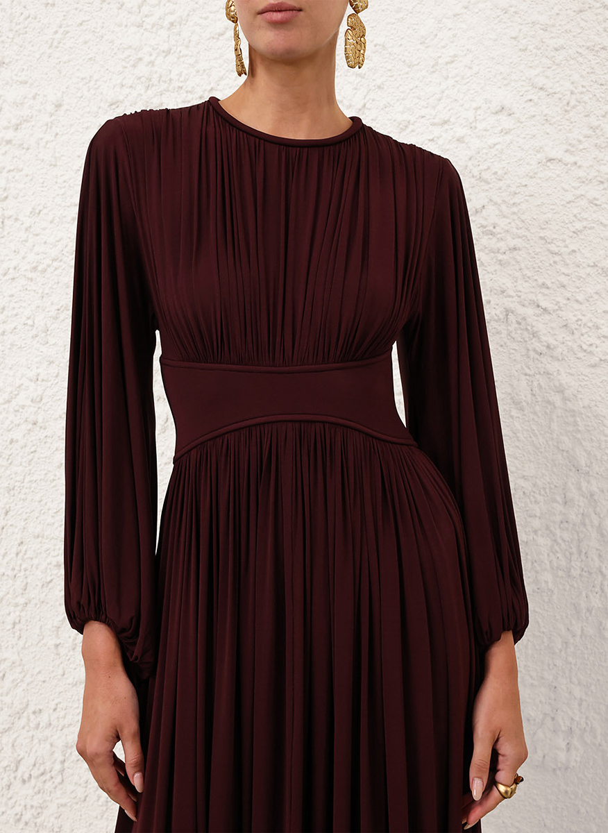 Zimmermann 'Luna' pleated dress