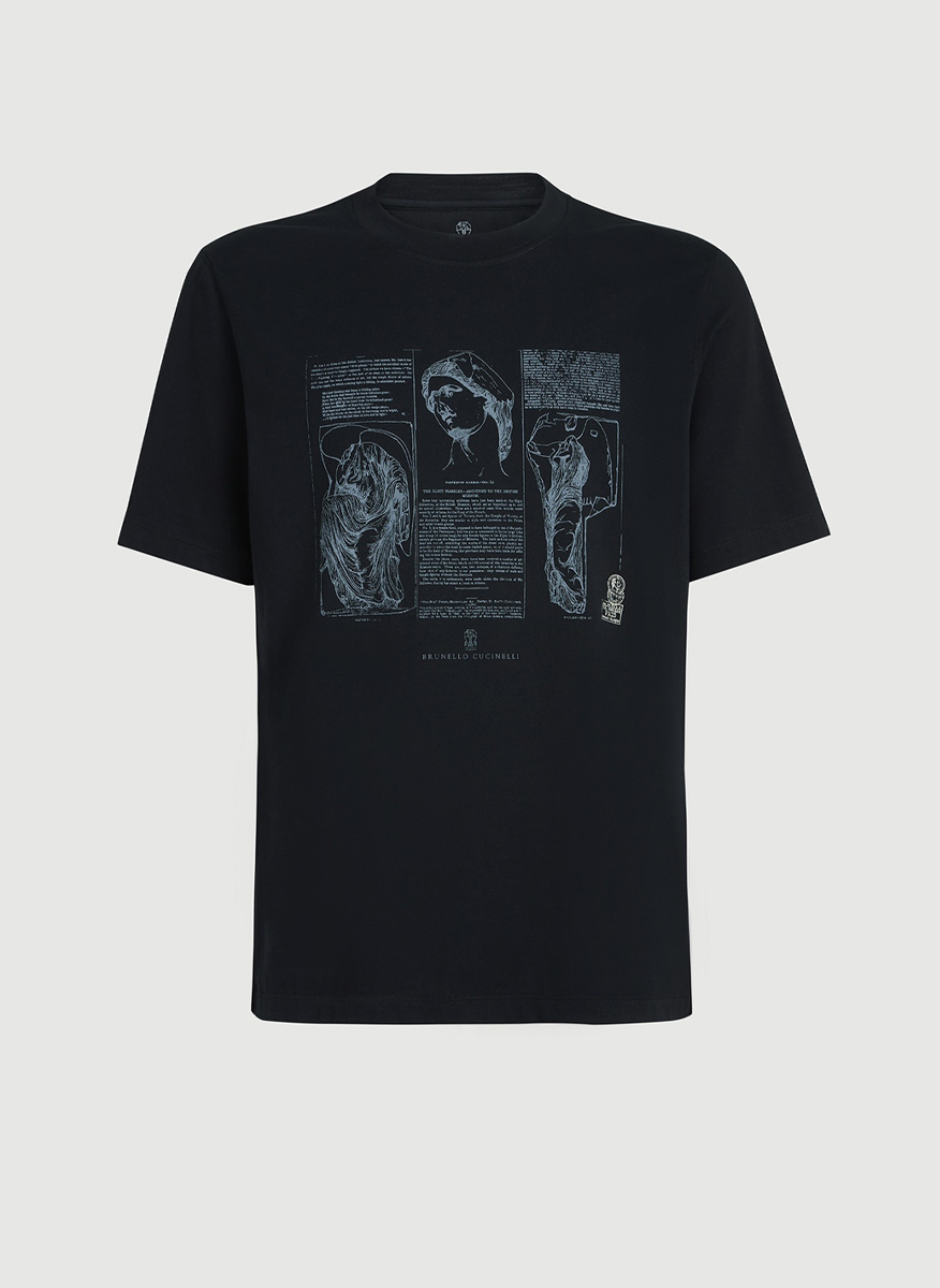Brunello Cucinelli printed T-shirt