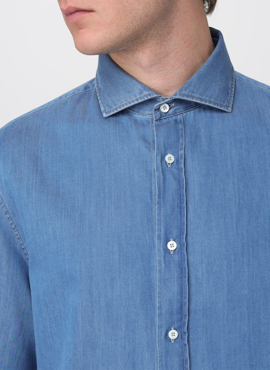 Brunello Cucinelli denim shirt