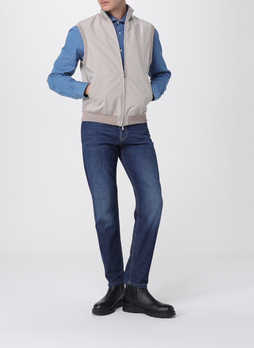 Brunello Cucinelli denim shirt