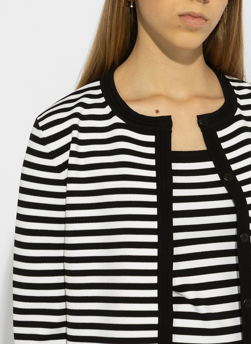 Max Mara Mxpmaster striped cardigan