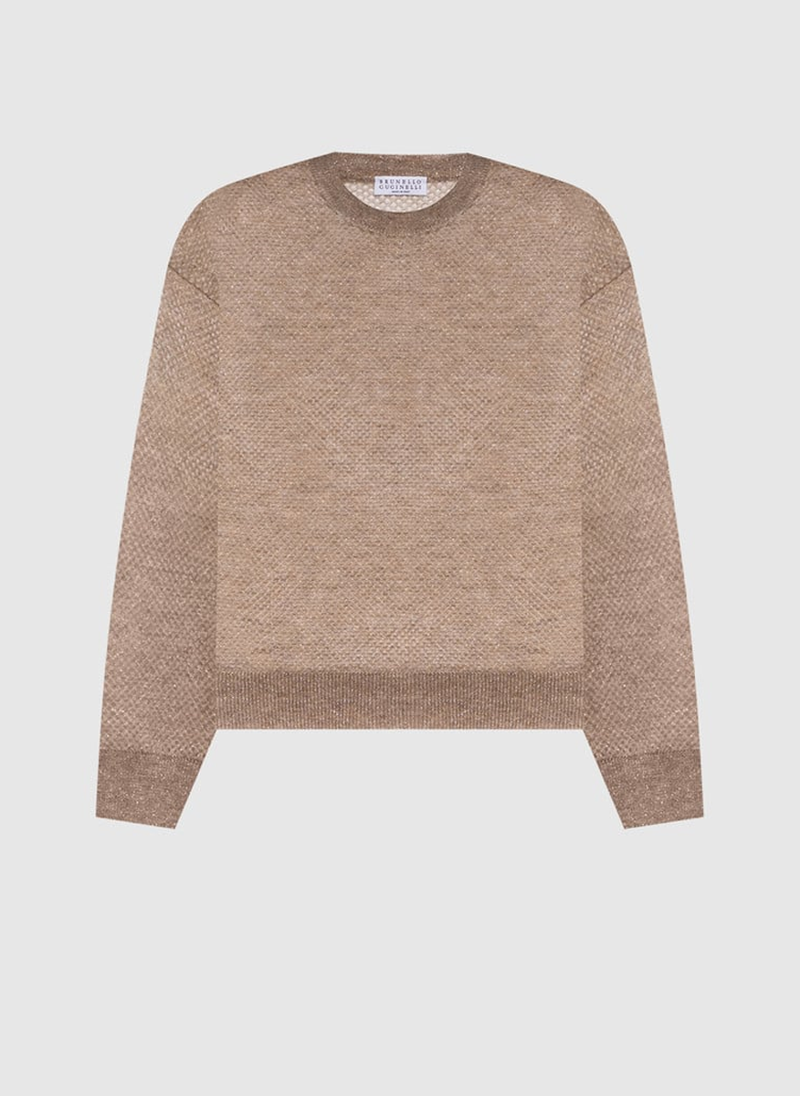 Brunello Cucinelli mesh sweater