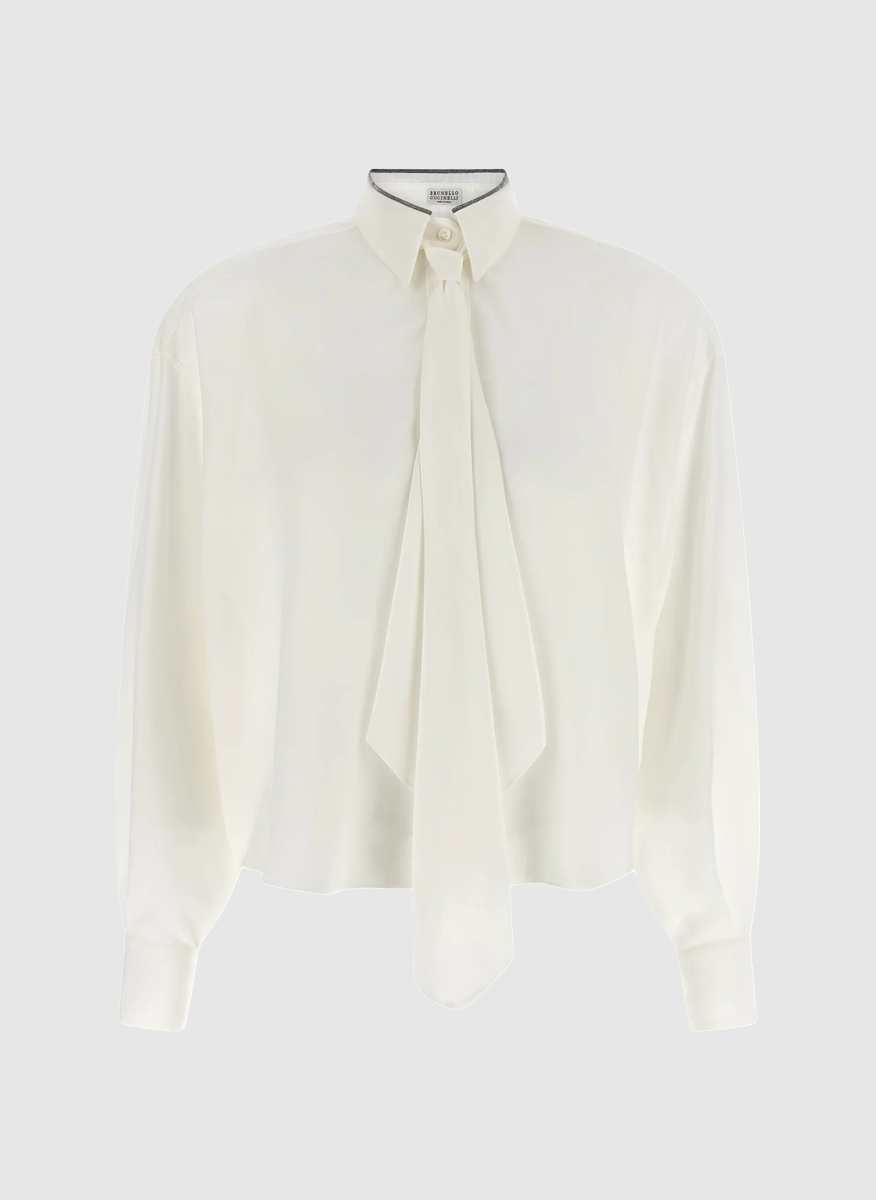 Brunello Cucinelli silk shirt