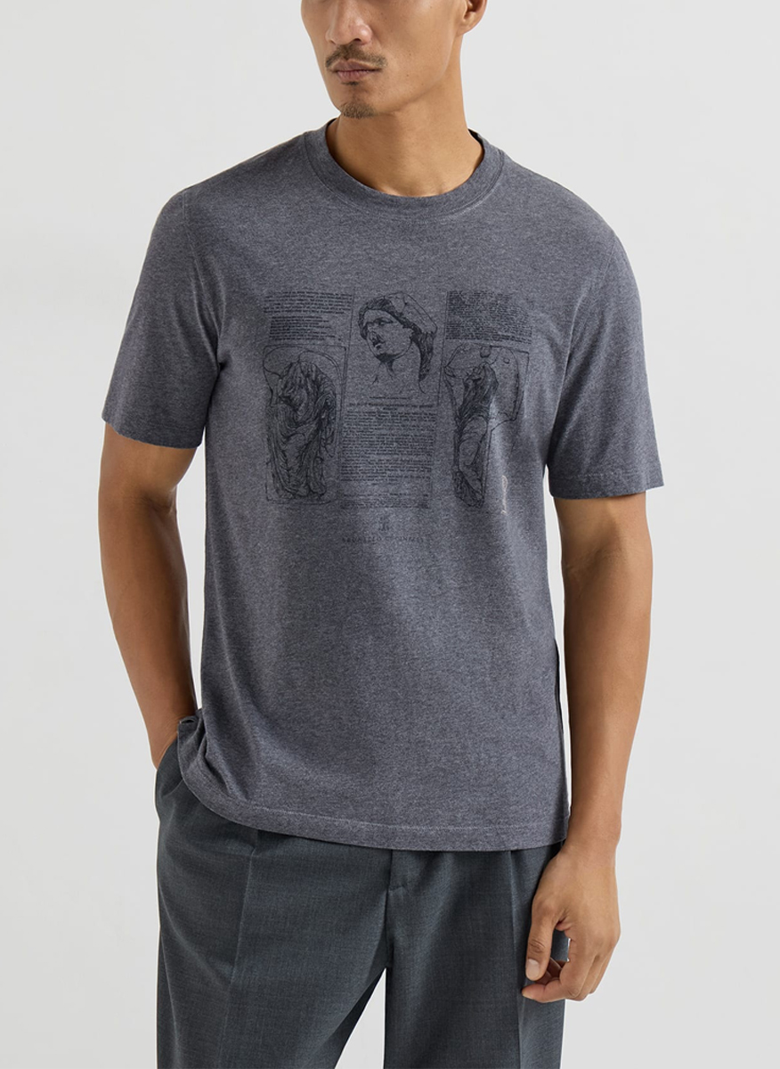 Brunello Cucinelli printed T-shirt