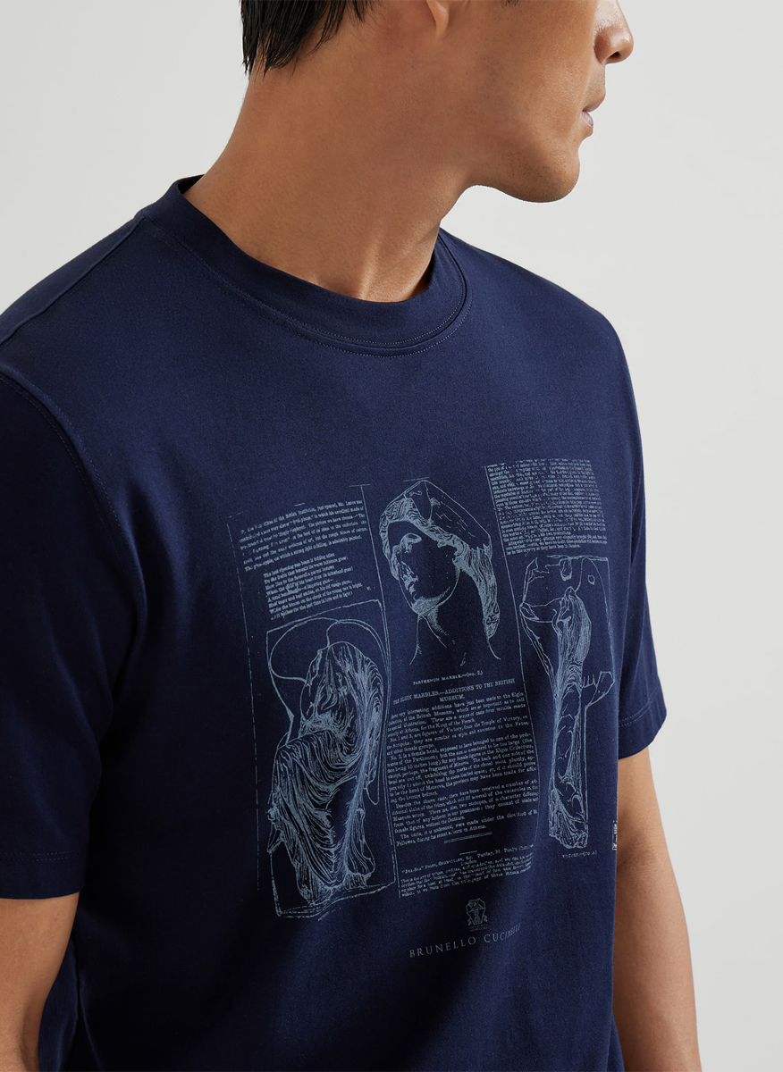 Brunello Cucinelli printed T-shirt