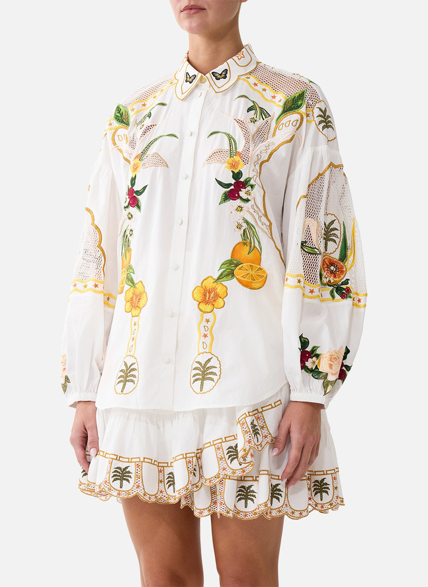 Риза с бродерия 'Va va vintage' Camilla