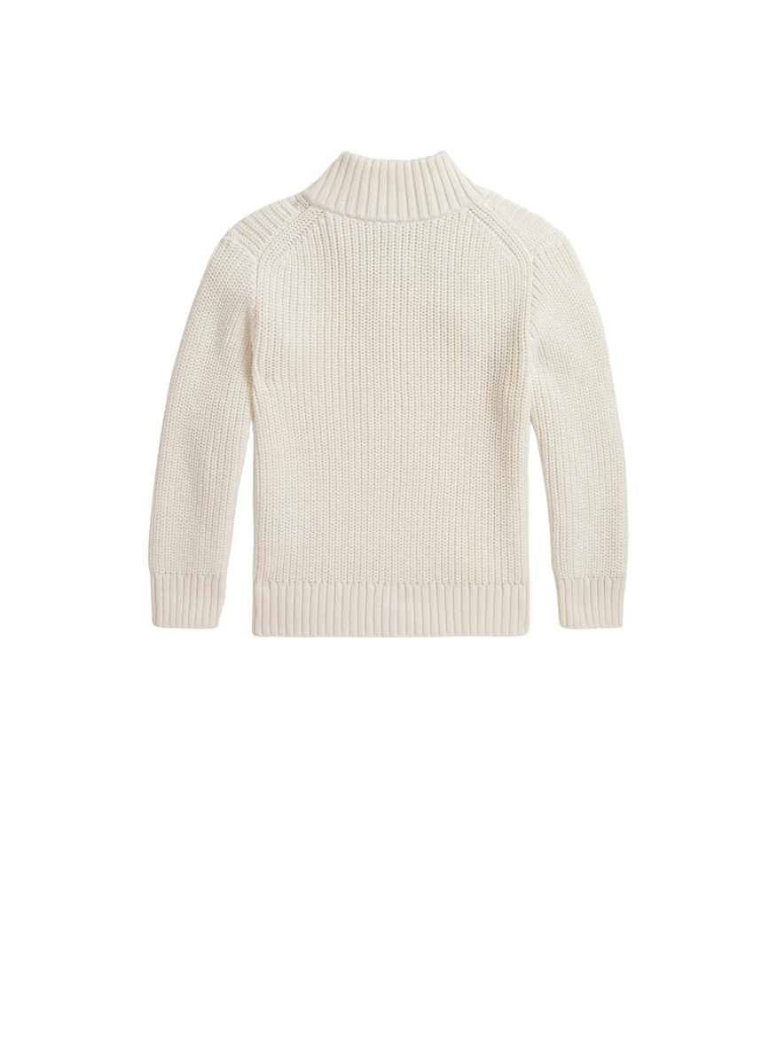 Ralph Lauren Kids 5-7 sweater with embroidery