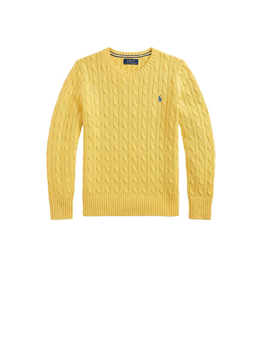 Ralph Lauren Kids 7-14 sweater with embroidery