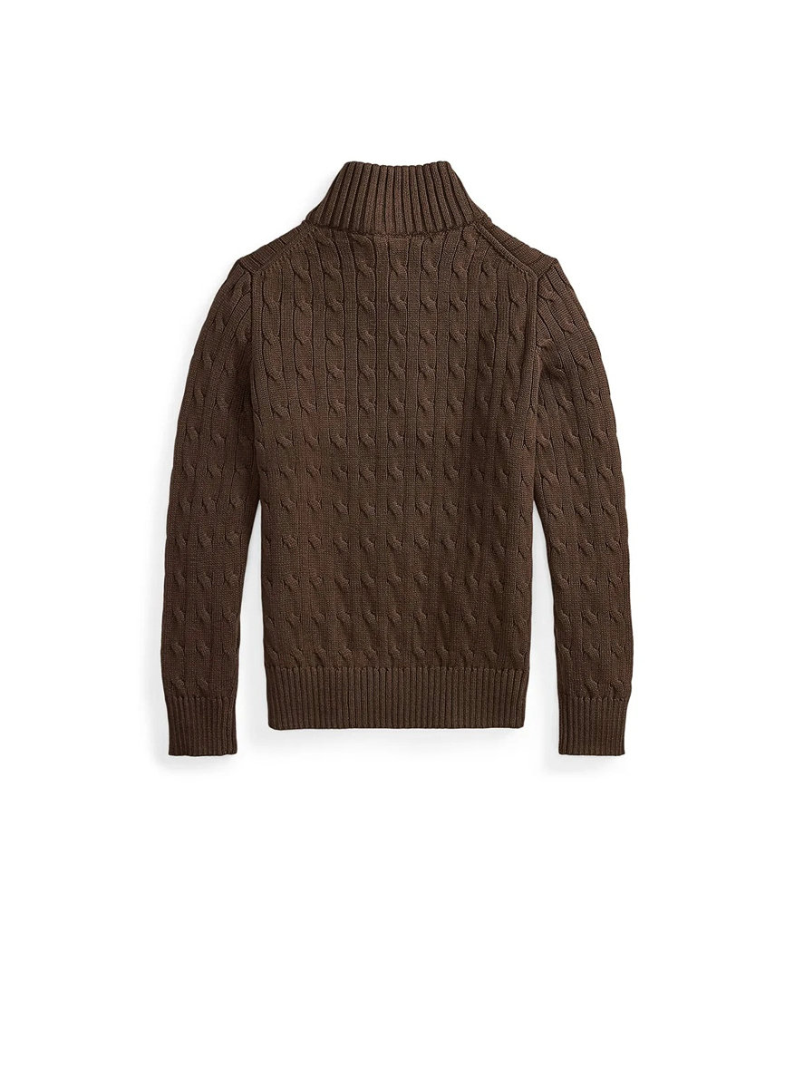 Пуловер с лого бродерия Ralph Lauren Kids 7-14