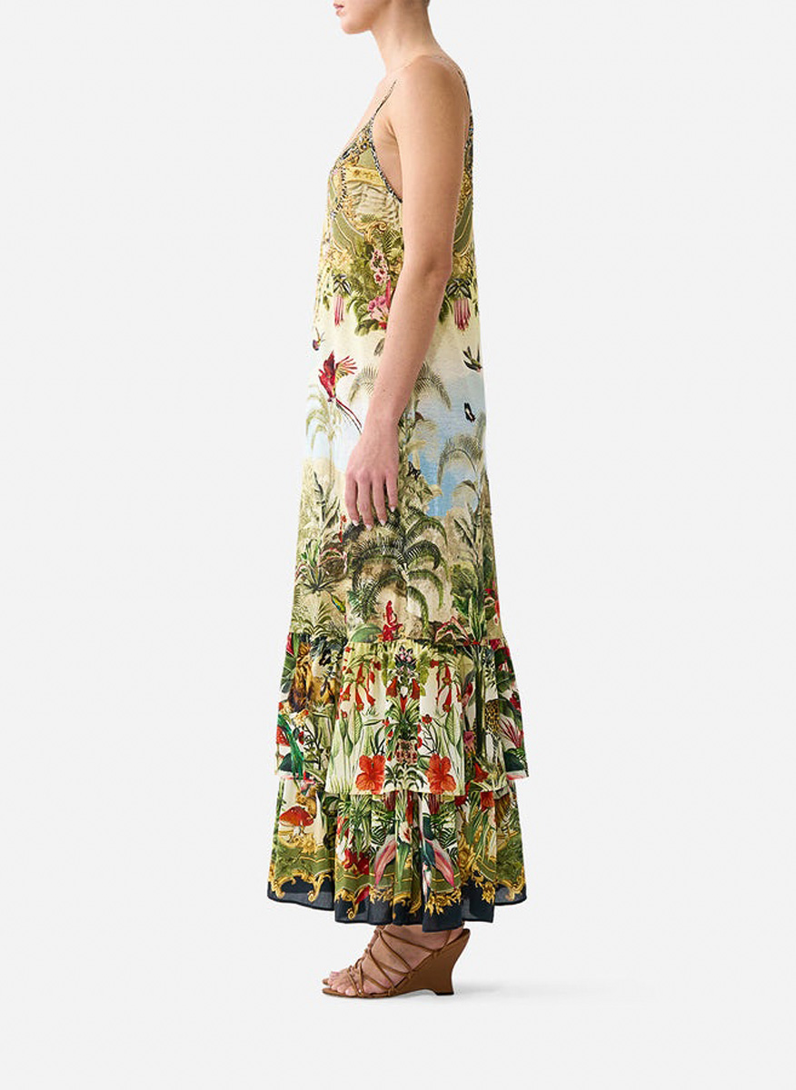 Camilla 'Wanderlust Empire' maxi dress