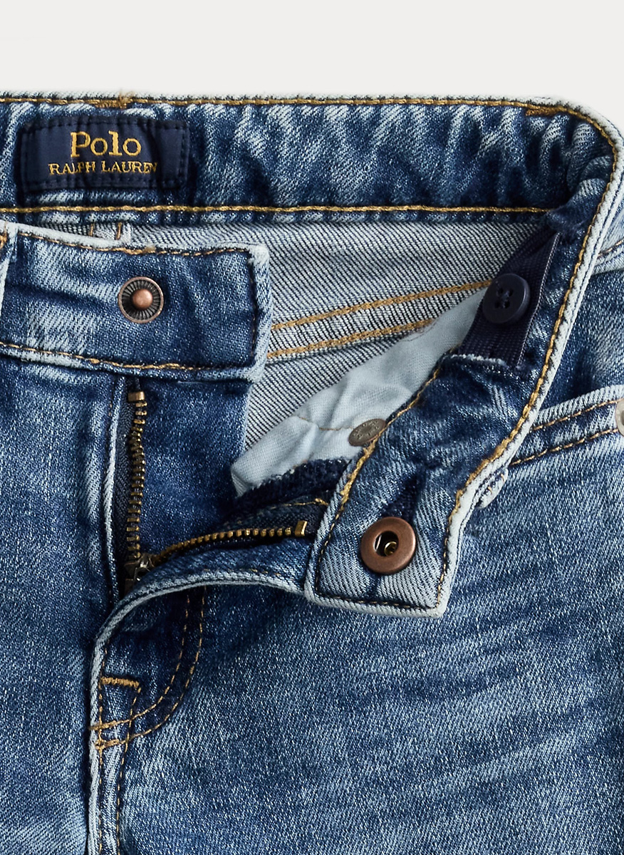 Разкроен деним Ralph Lauren Kids 2-6
