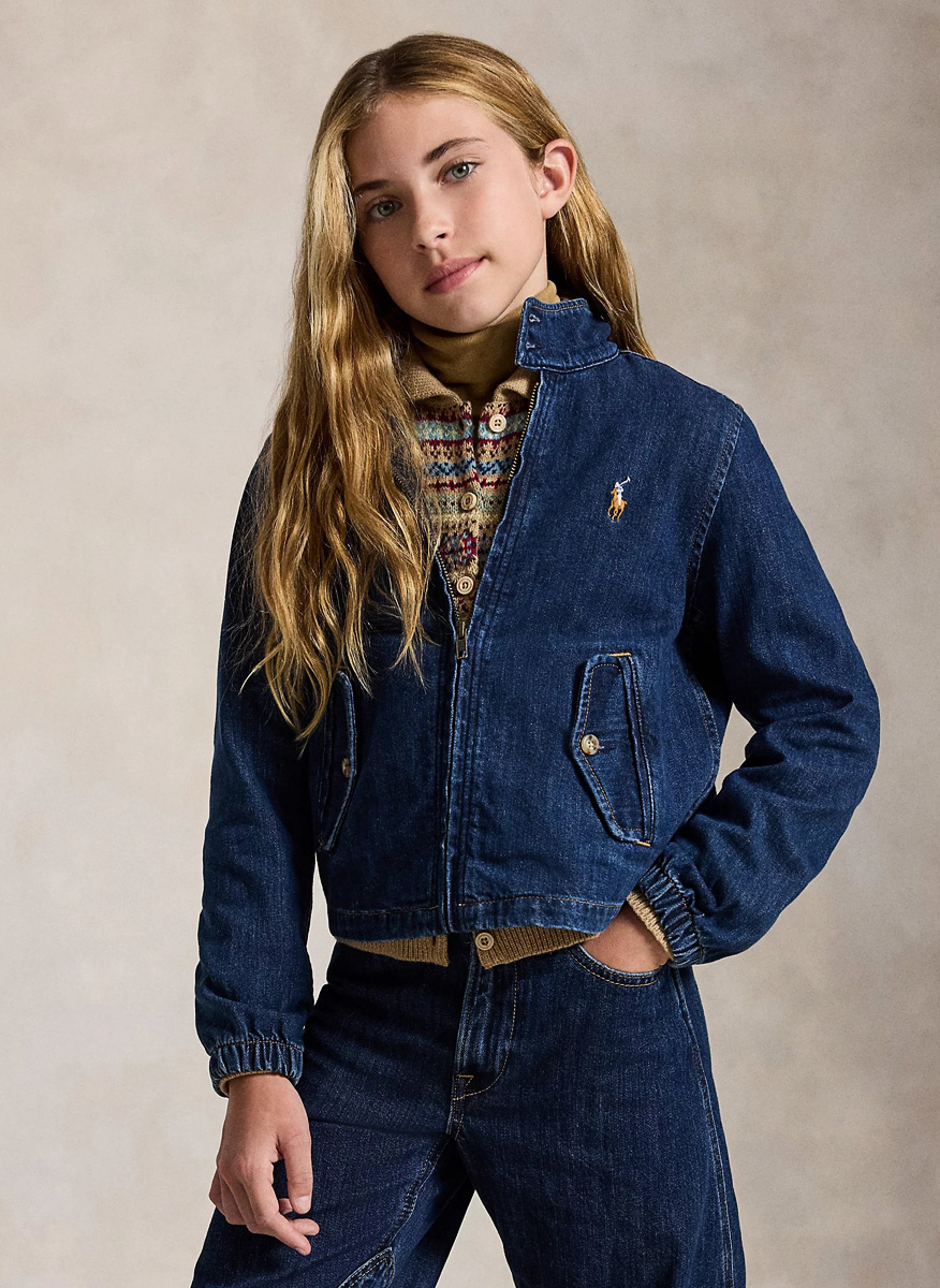 Ralph Lauren Kids 7-10 denim jacket
