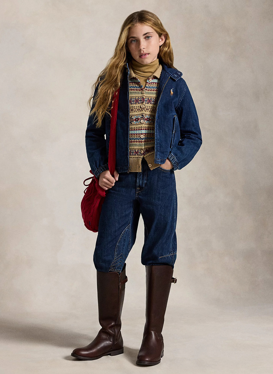 Ralph Lauren Kids 7-10 denim jacket