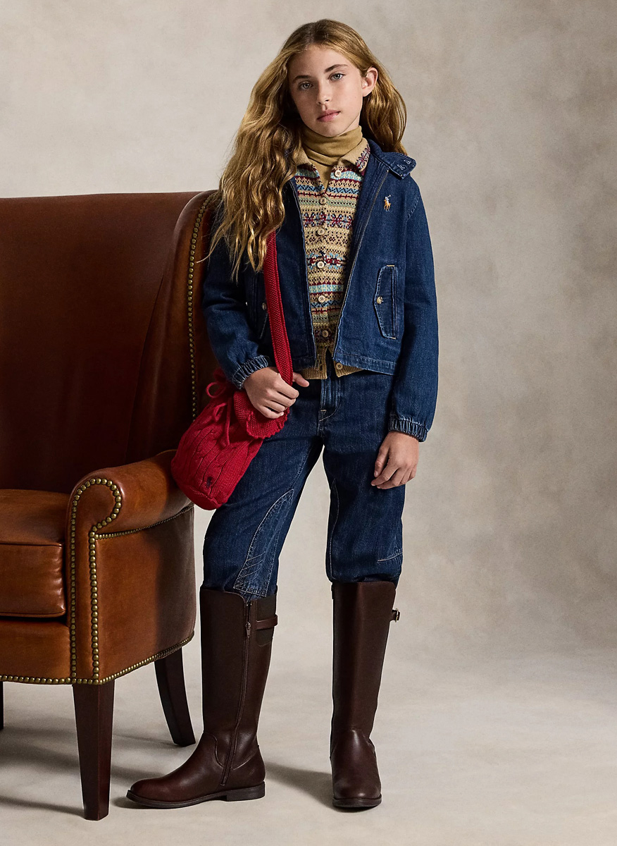 Ralph Lauren Kids 7-10 denim jacket