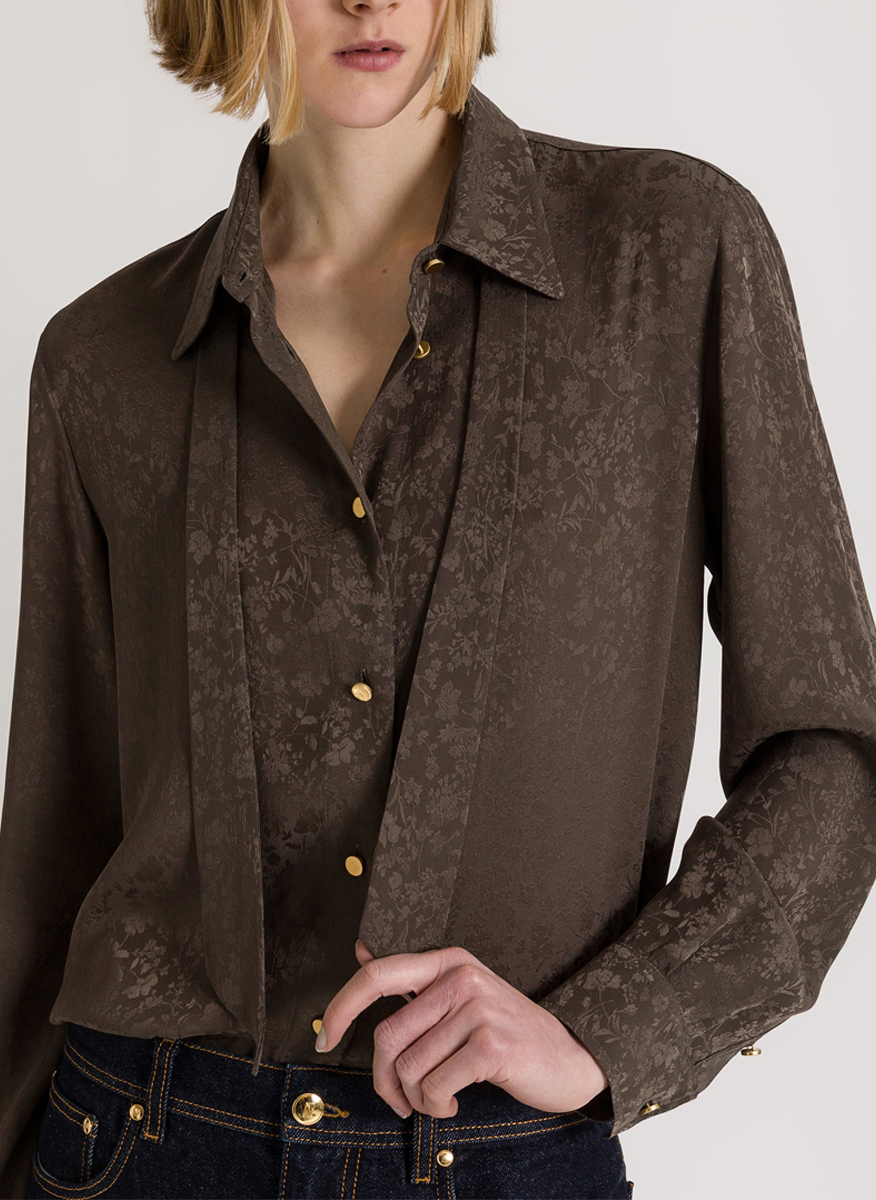 Alberta Ferretti floral print shirt