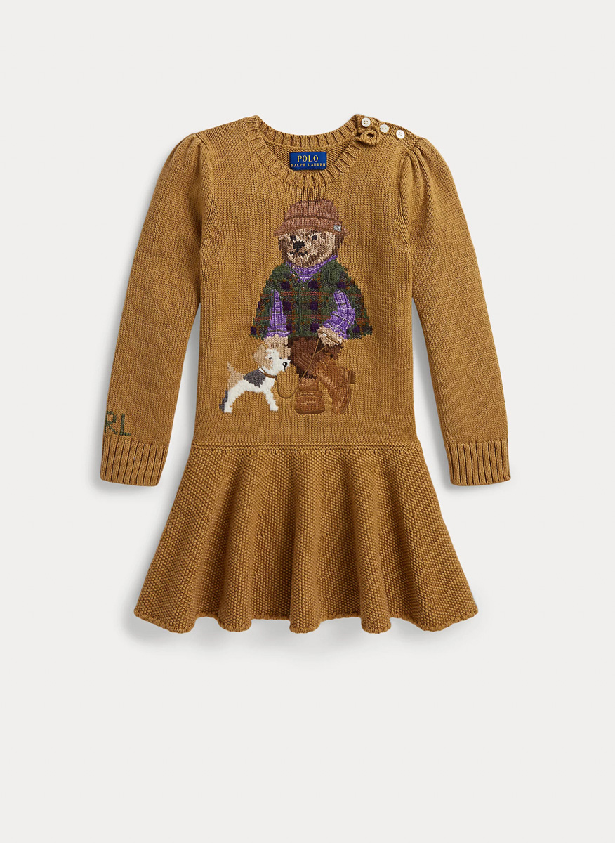 Рокля 'Polo Bear' Ralph Lauren Kids 2-7