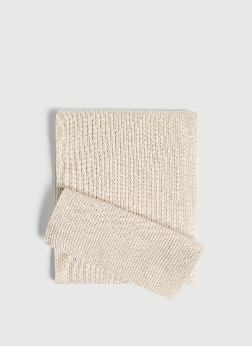 Шал от кашмир 'Sparkling note' Brunello Cucinelli Kids M