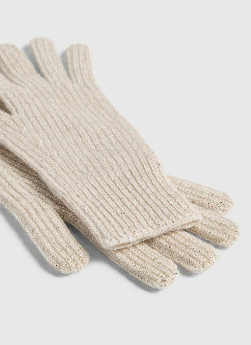 Ръкавици от кашмир 'Sparkling note' Brunello Cucinelli Kids L