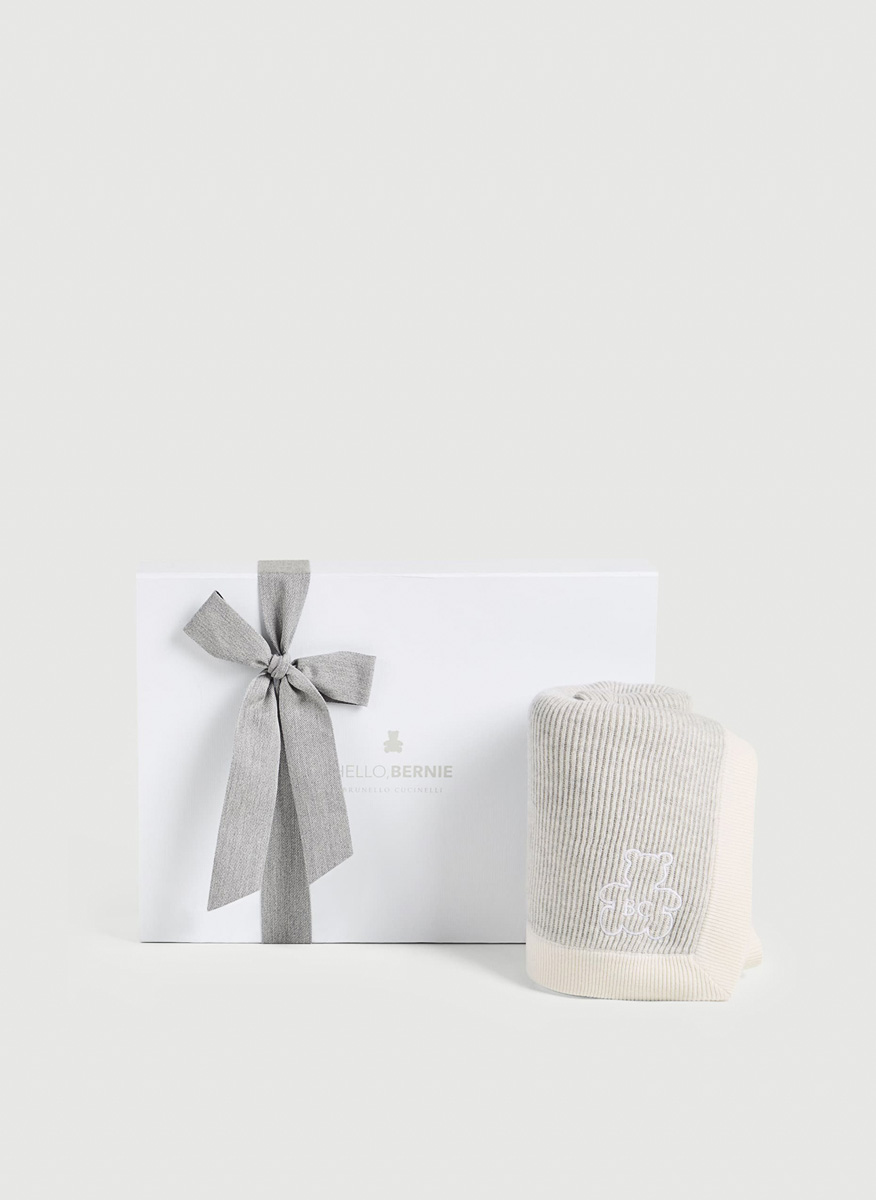 Одеяло от 100% кашмир 'Bernie' Brunello Cucinelli Kids