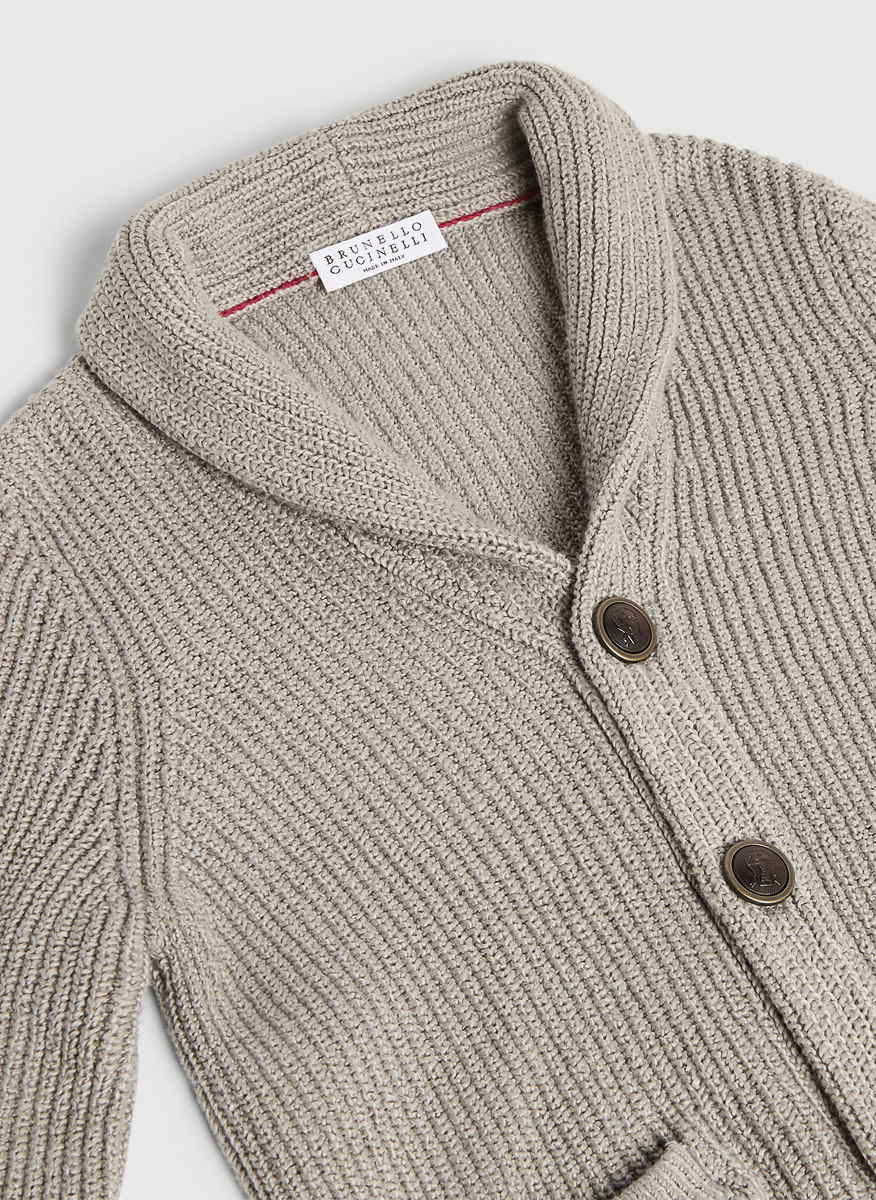 Brunello Cucinelli Kids 6 cardigan in cotton