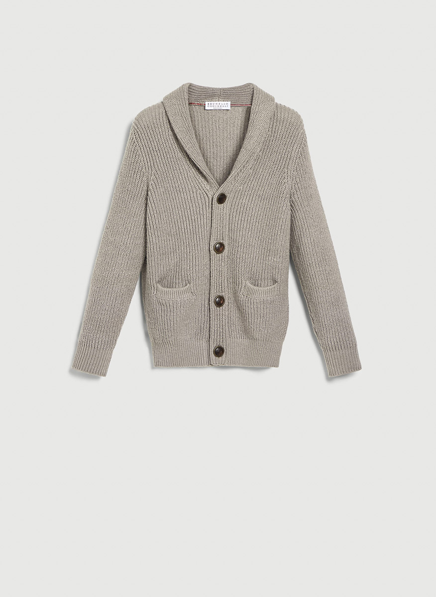 Brunello Cucinelli Kids 8 cardigan in cotton