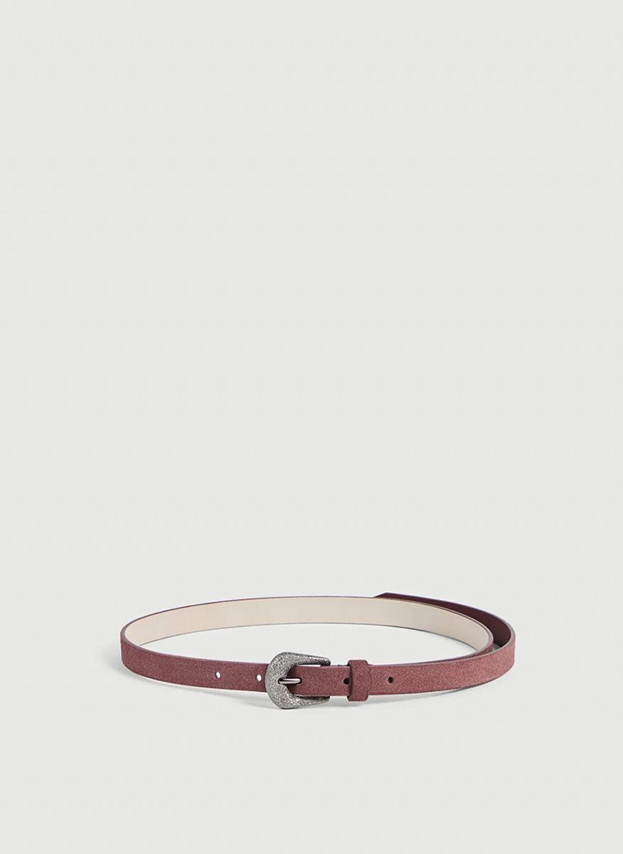Велурен колан Brunello Cucinelli Kids L