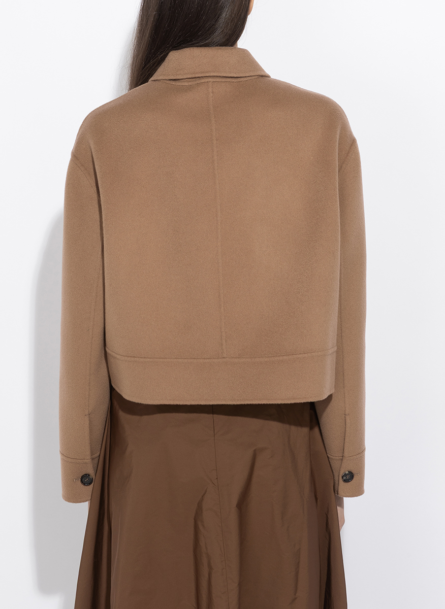 Яке от вълна със скъсена дължина 'Shirt style' 'S Max Mara Smmgiglio