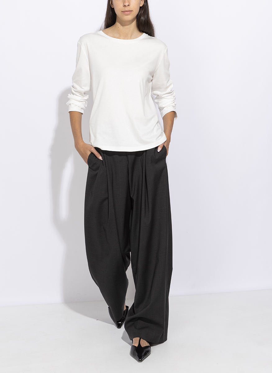 Блуза с бродерия 'Basic fit' 'S Max Mara Smmfumetto1