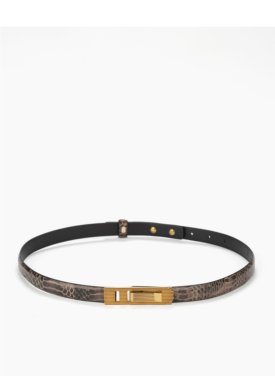 Alberta Ferretti leather belt