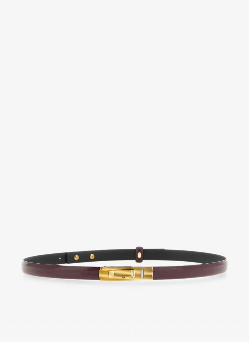 Alberta Ferretti leather belt