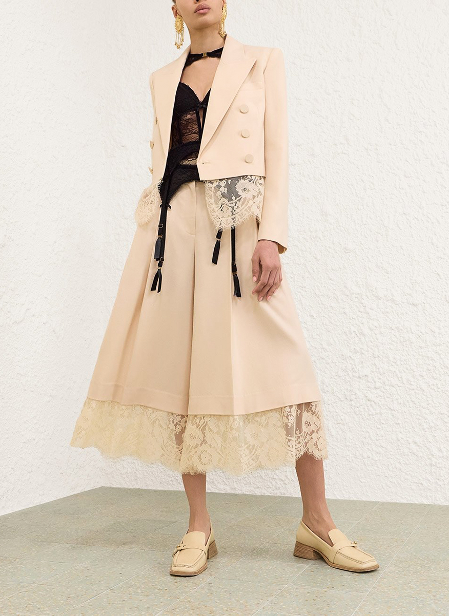 Zimmermann 'Valiant' cropped blazer