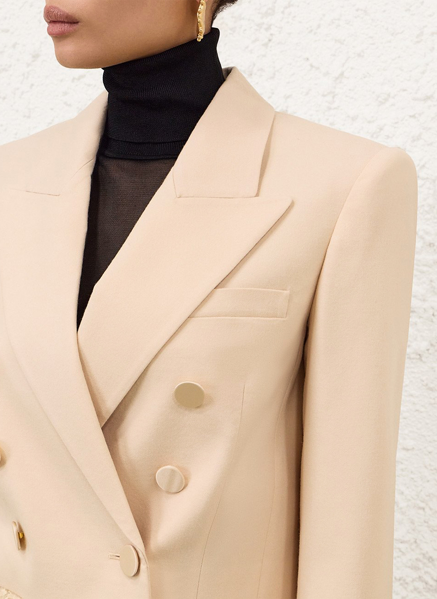 Zimmermann 'Valiant' cropped blazer