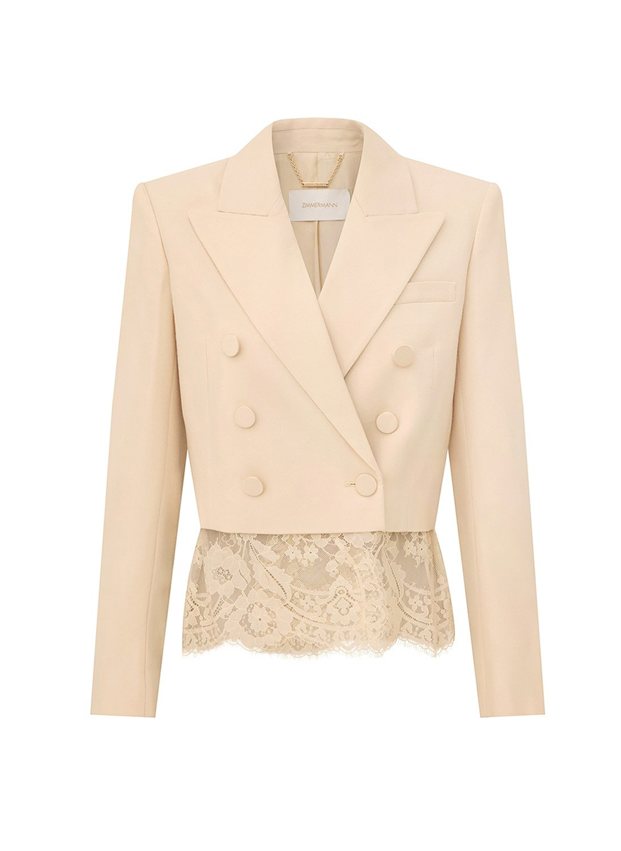 Zimmermann 'Valiant' cropped blazer