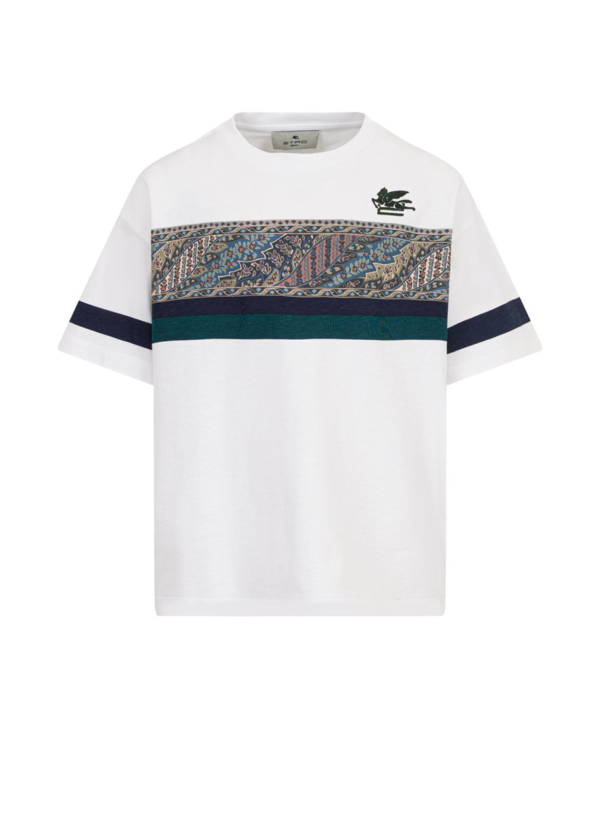 Тишърт с принт Etro Kids