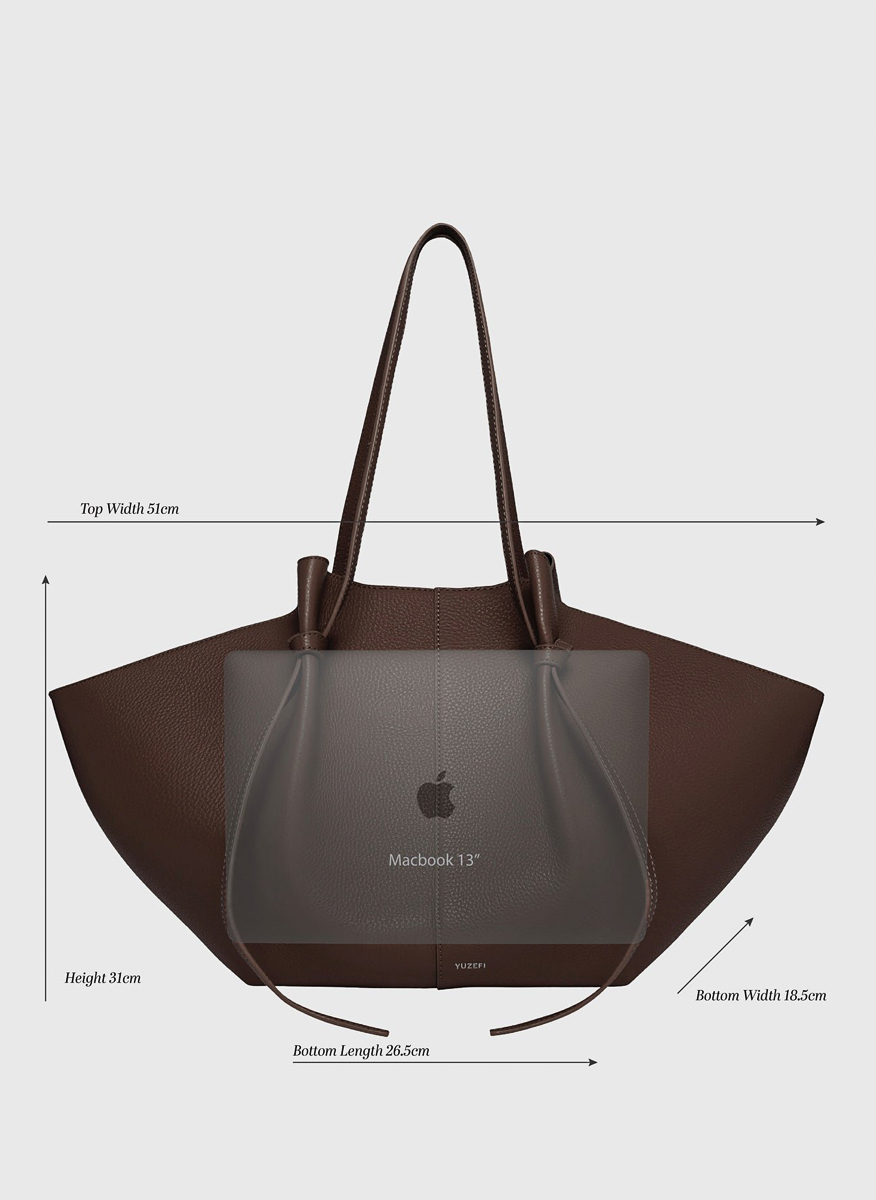 Yuzefi 'Large Mochi' suede bag4
