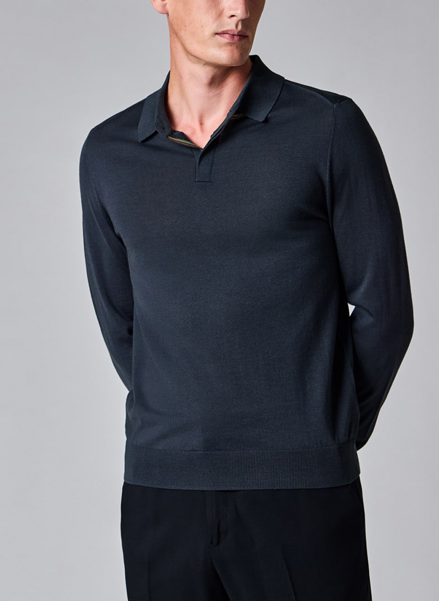 Полошърт от фино плетиво Paul Smith